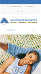 Mobile Screenshot of anjoinsure.com